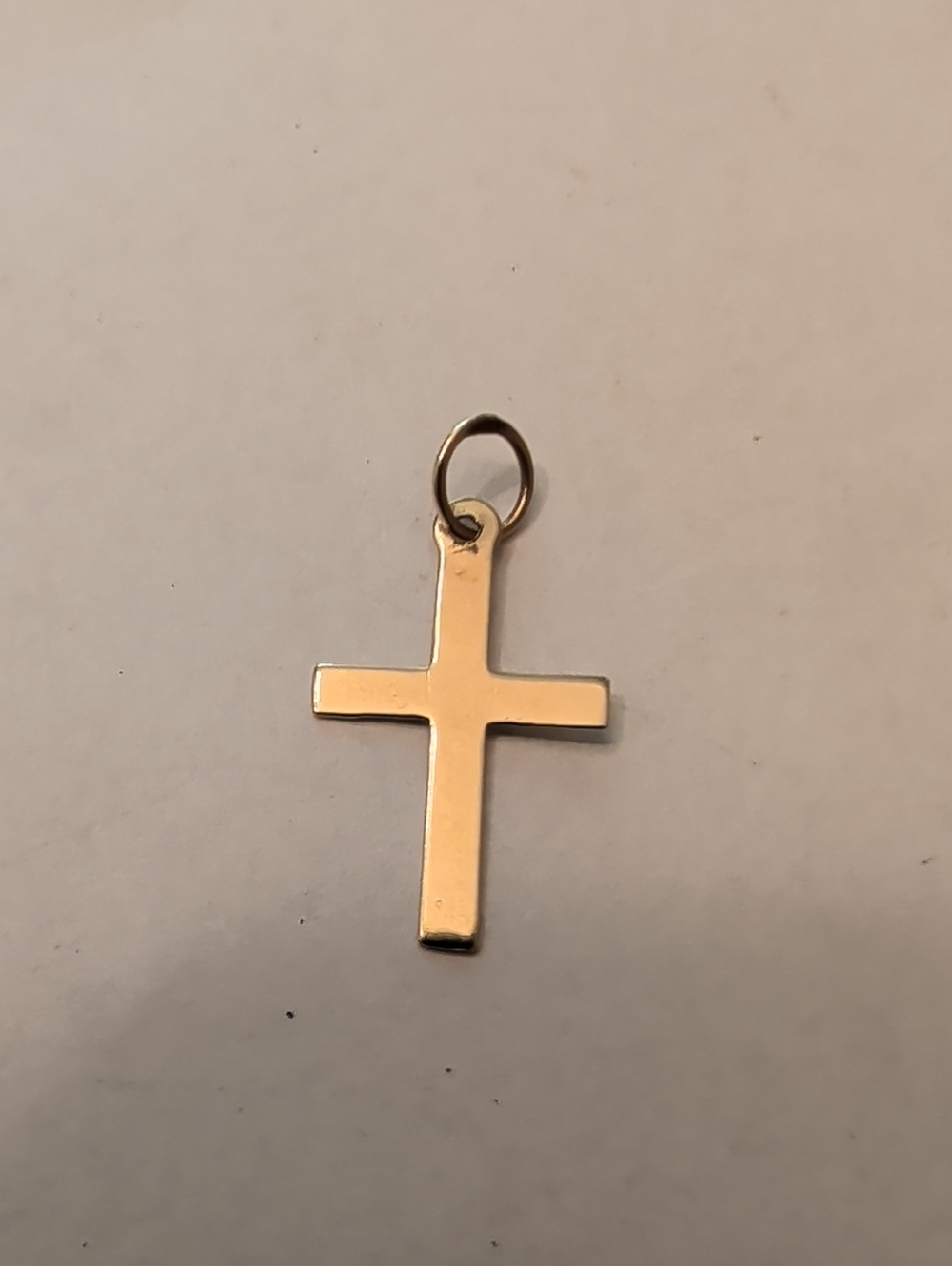 14k Gold Cross Pendant